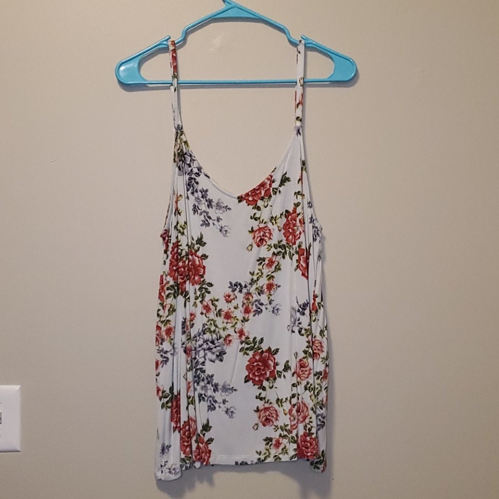 Torrid Floral Tank Top 2x